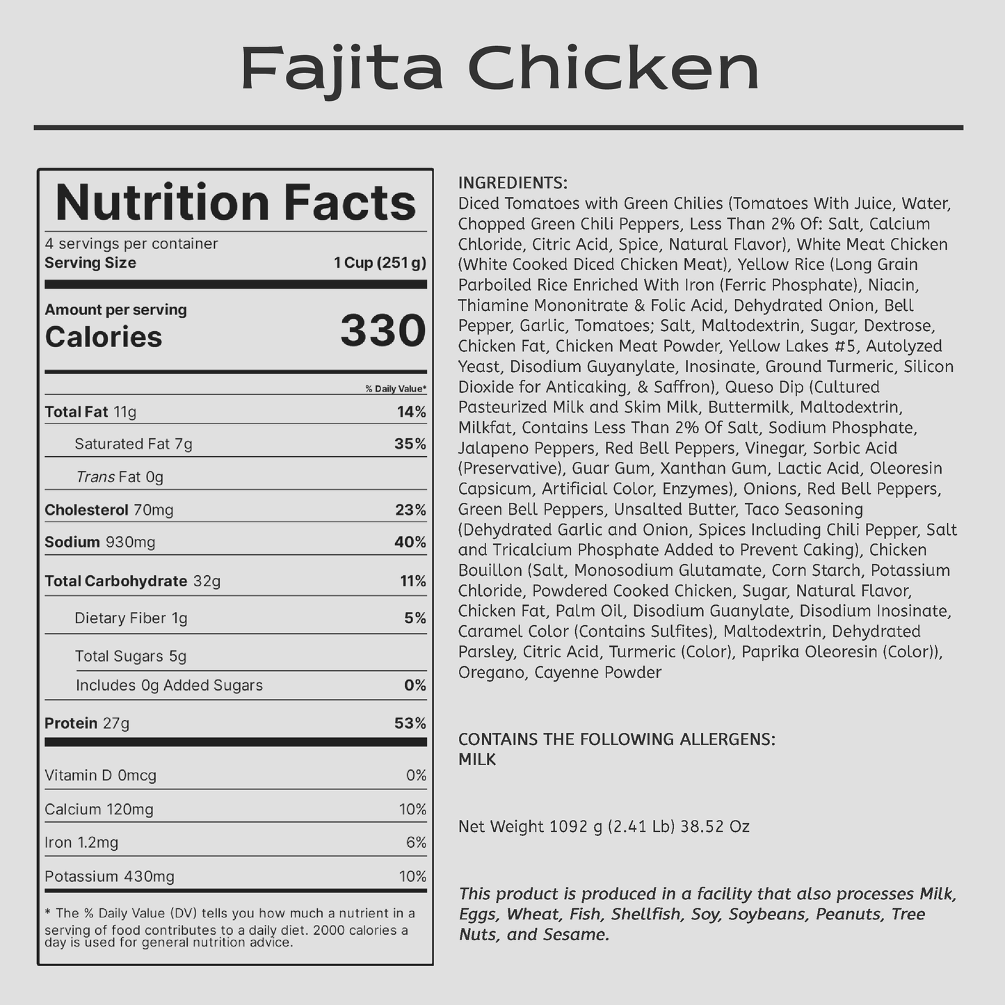 Fajita Chicken