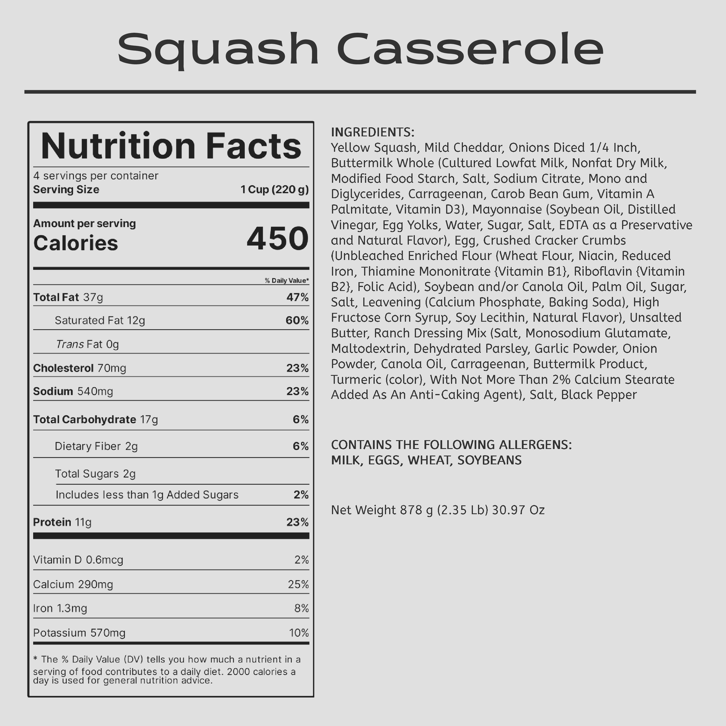 Squash Casserole