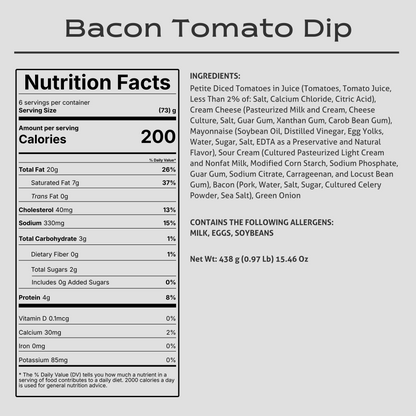 Bacon Tomato Dip