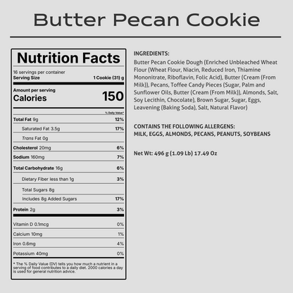 Butter Pecan Cookies