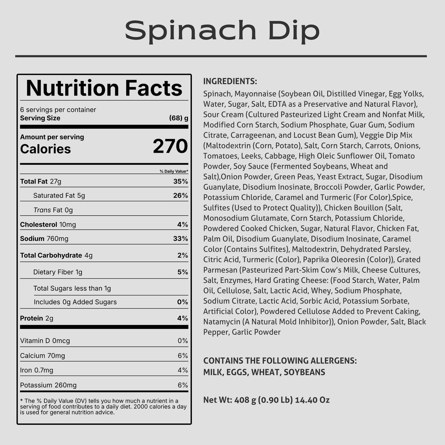 Spinach Dip