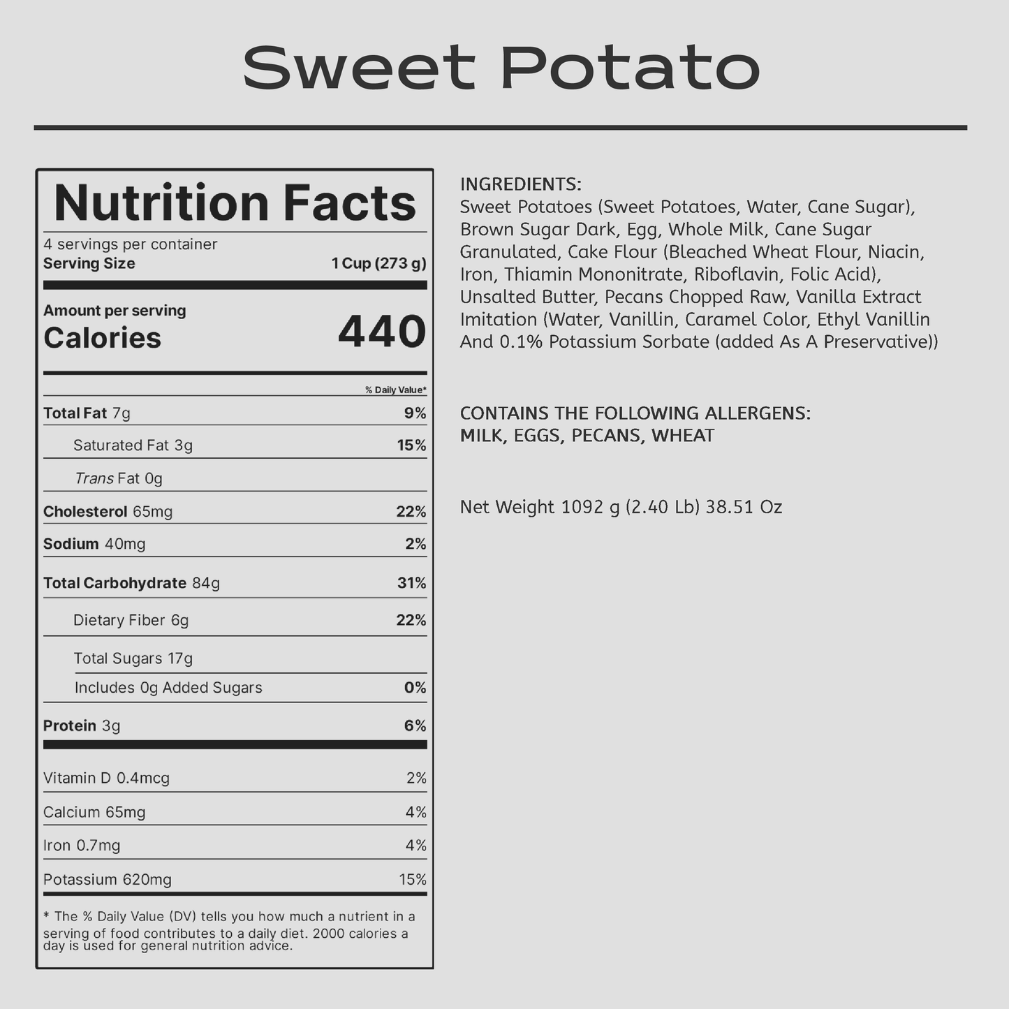 Sweet Potato Casserole – Acres & Oak Kitchen
