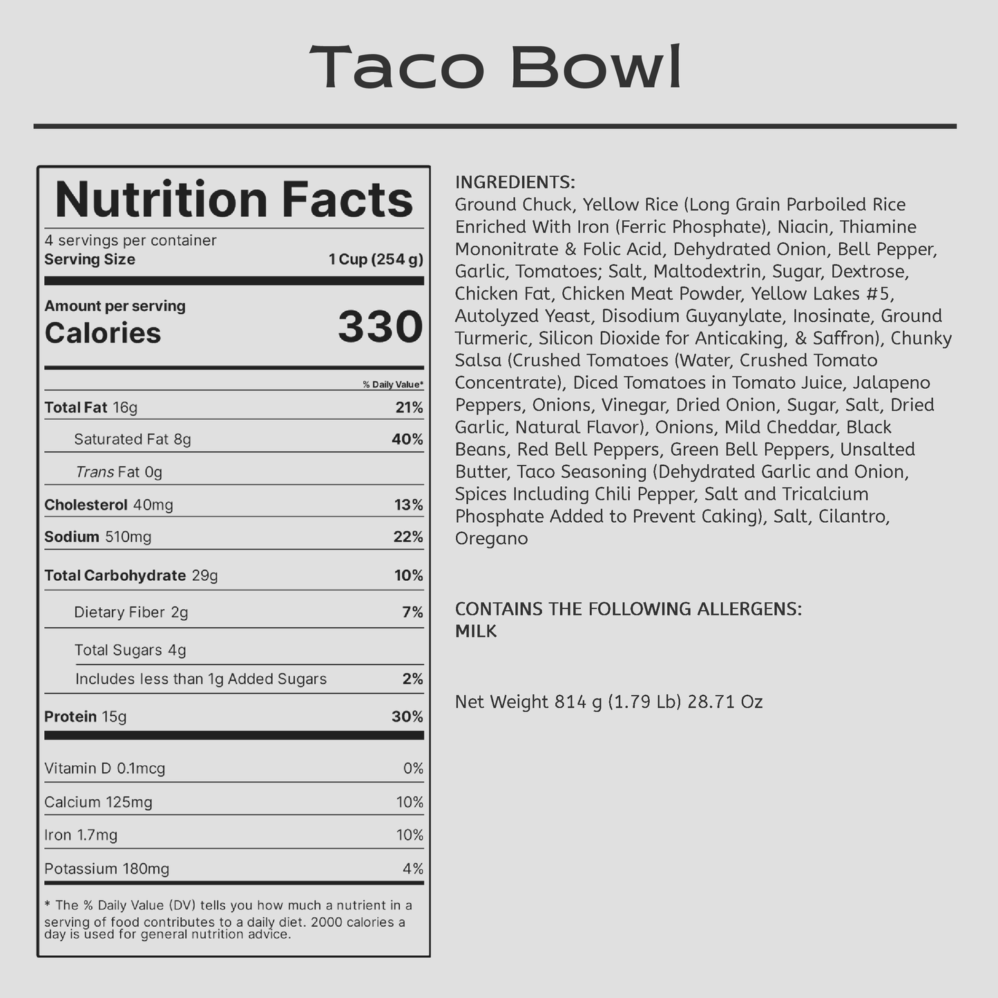 Taco Bowl