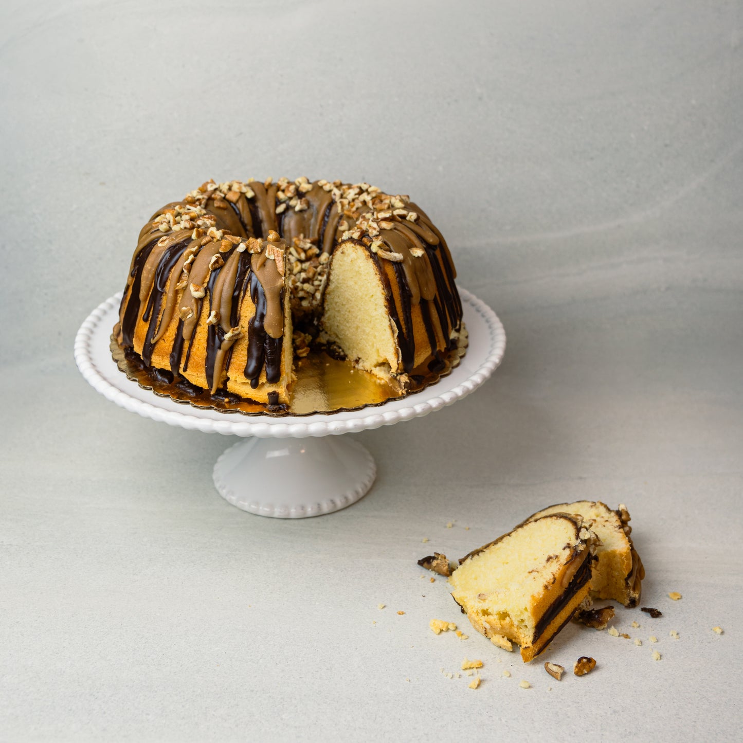 Turtle Drizzle Bundt